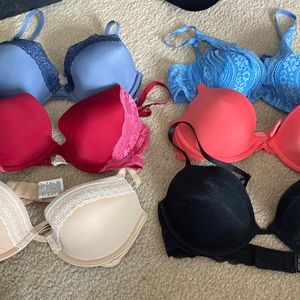 6 Calvin Klein bras